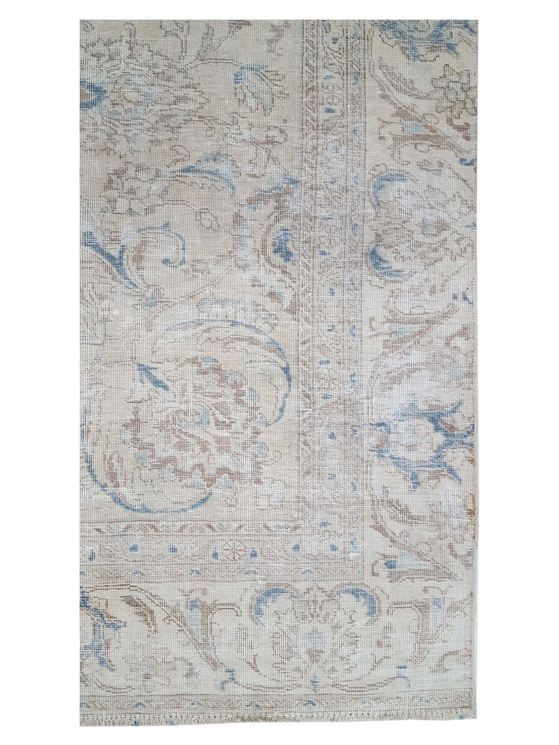 Pacific Vintage 42086 Ivory Ivory Vintage Hand Knotted Rug