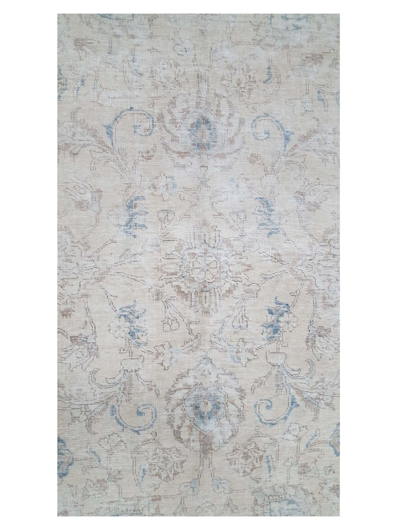 Pacific Vintage 42086 Ivory Ivory Vintage Hand Knotted Rug