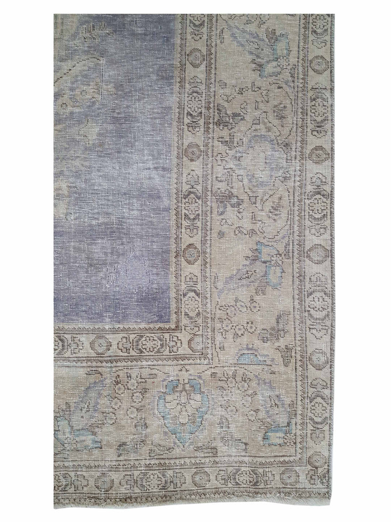 Pacific Vintage 42093 Ivory Grey Vintage Hand Knotted Rug