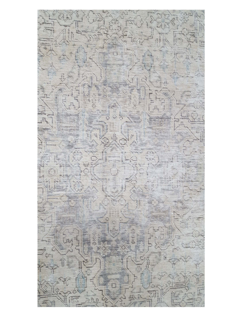 Pacific Vintage 42095 Ivory Ivory Vintage Hand Knotted Rug