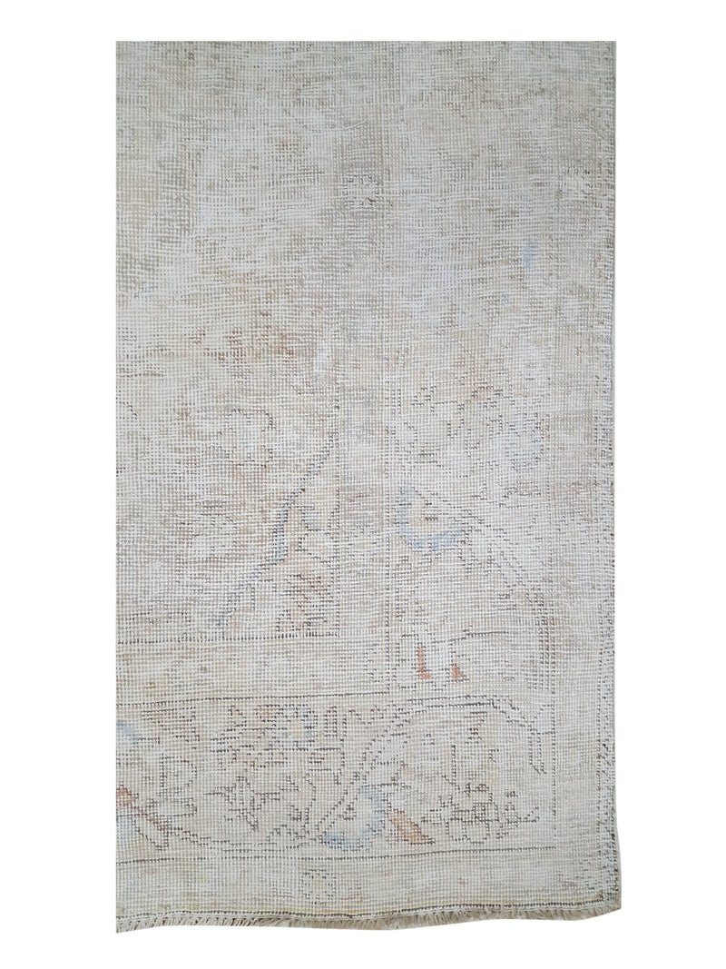 Pacific Vintage 42099 Ivory Ivory Vintage Hand Knotted Rug