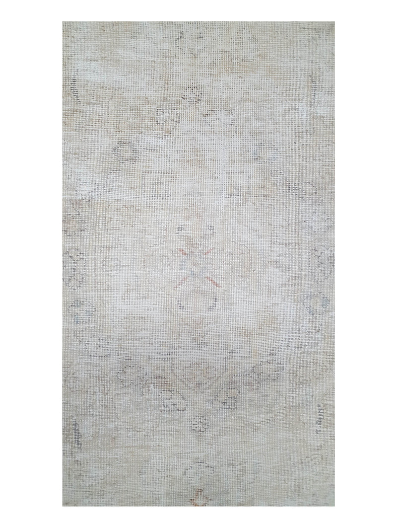 Pacific Vintage 42099 Ivory Ivory Vintage Hand Knotted Rug