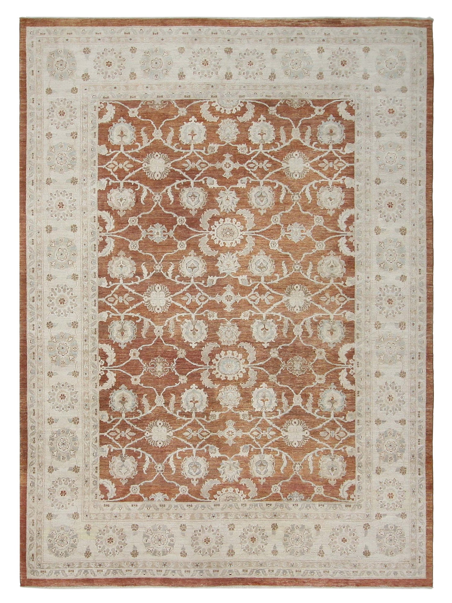 Pacific Ziegler Rust Ivory Transitional