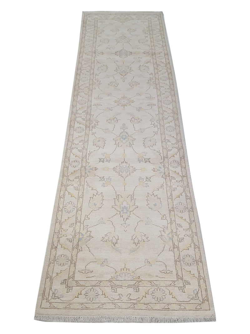 Pacific Ziegler 42185 Ivory Ivory Transitional Hand Knotted Rug