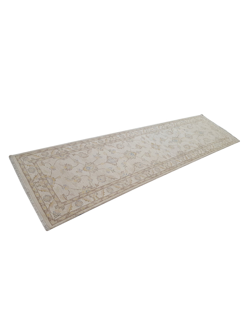 Pacific Ziegler 42185 Ivory Ivory Transitional Hand Knotted Rug