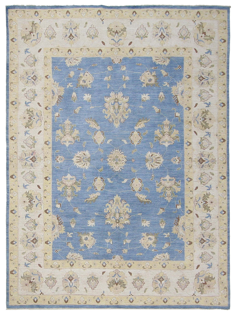 Pacific Ziegler Blue Ivory Transitional