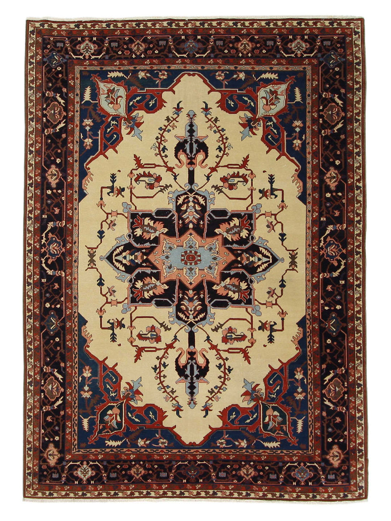 Fasa Serapi Ivory Indigo Traditional