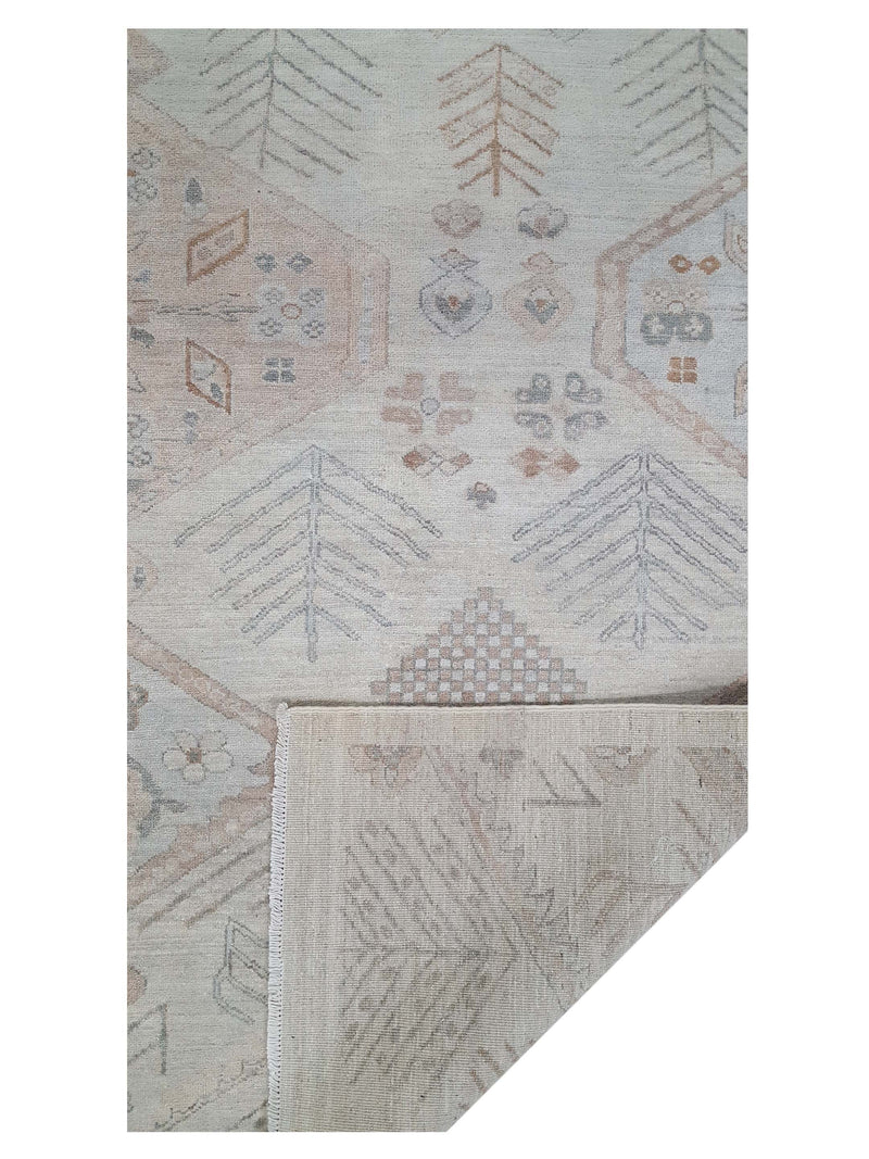 Pacific Ziegler 42247 Beige Beige Transitional Hand Knotted Rug
