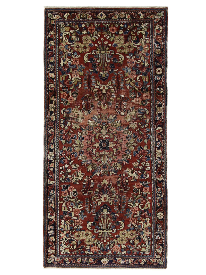 Pacific Hamadan Red Navy Traditional