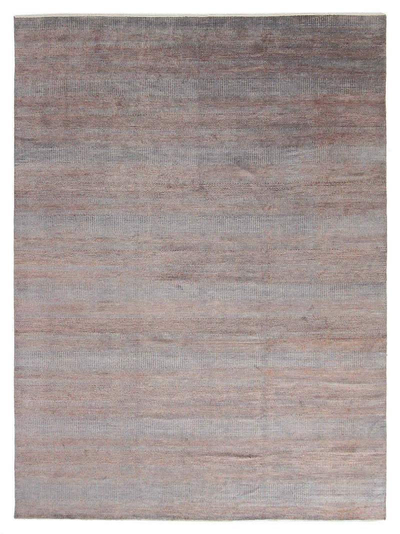 Pacific Flute Rust Blue Grey Modern