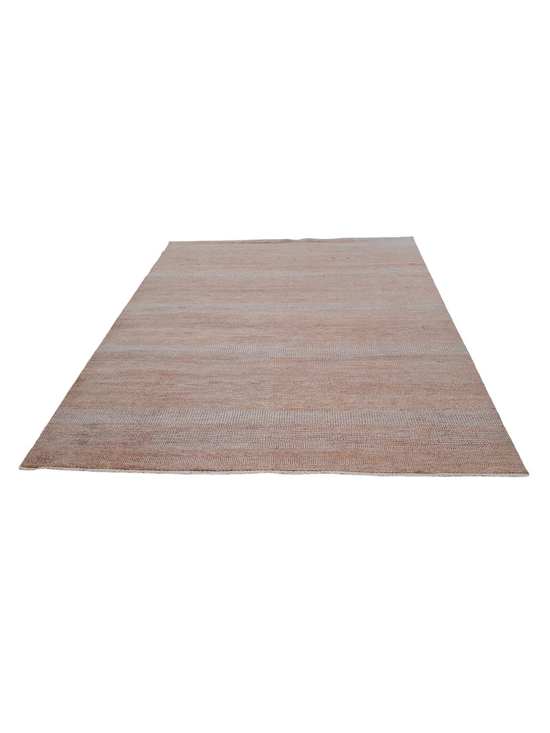 Pacific Flute 42292 Rust Sky Modern Hand Knotted Rug