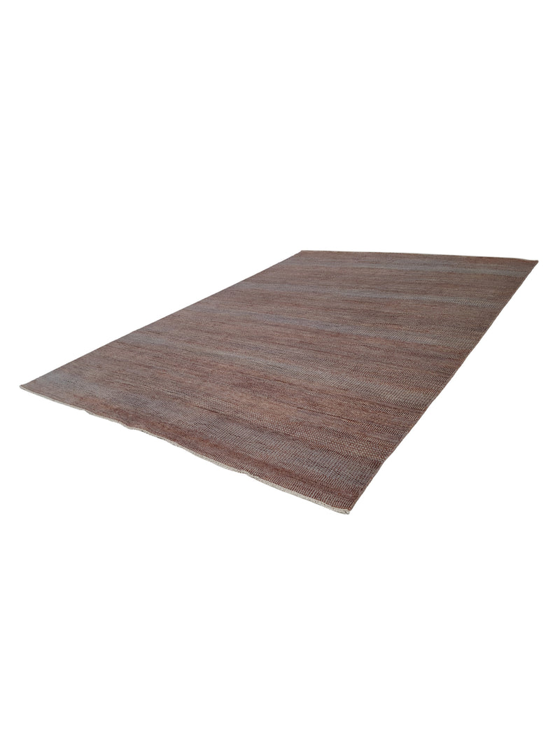 Pacific Flute 42292 Rust Sky Modern Hand Knotted Rug