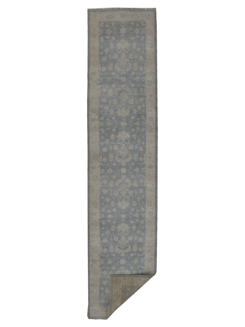 Pacific Ziegler 42357 Lt.Blue Ivory Transitional Hand Knotted Rug