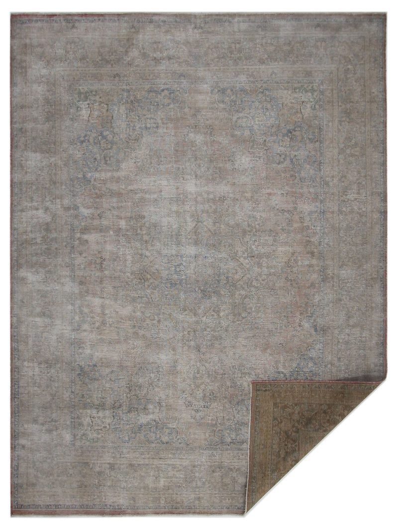 Pacific Vintage 42370 Samen Lt.Blue Vintage Hand Knotted Rug