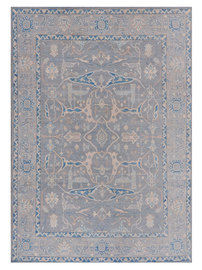 Pacific Ushak Wool Weft Grey Grey Transitional