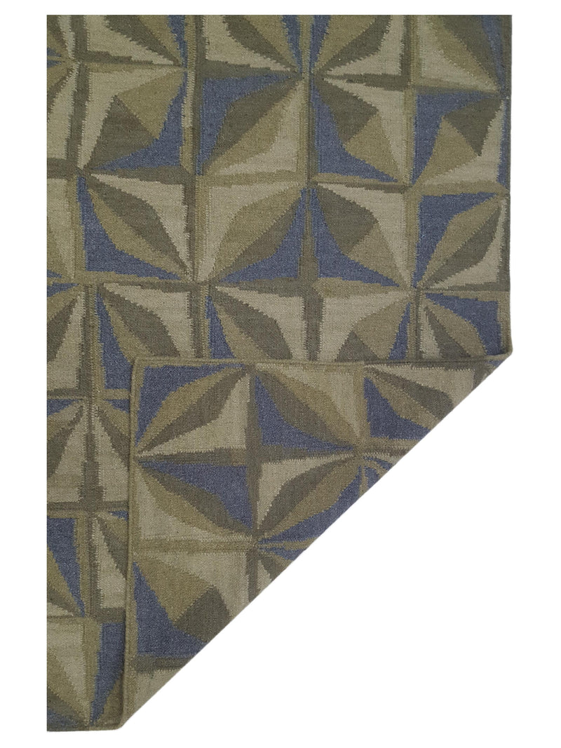 Pacific Meditarian RM-4 Lime Grey Modern Hand Knotted Rug