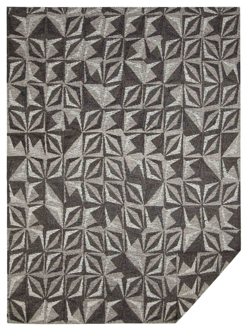 Pacific Meditarian RM-15 Grey Brown Modern Hand Knotted Rug