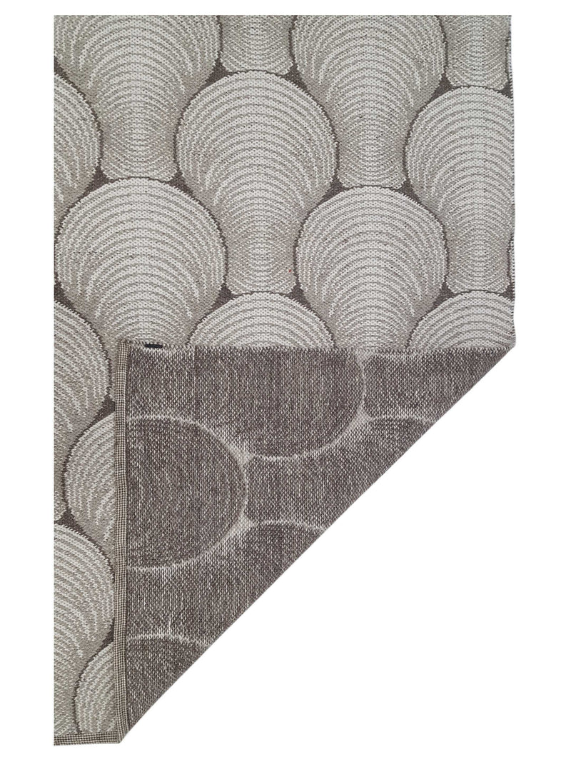 Pacific Meditarian RM-12 Grey White Modern Hand Knotted Rug