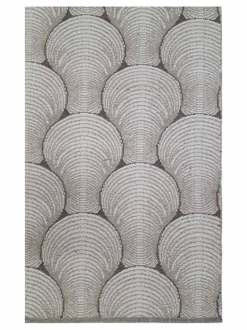 Pacific Meditarian RM-12 Grey White Modern Hand Knotted Rug