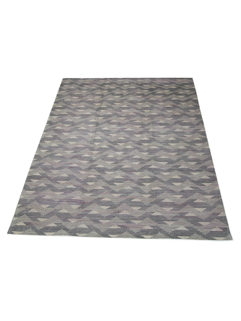 Pacific Meditarian RM-17 Grey Beige Modern Hand Knotted Rug