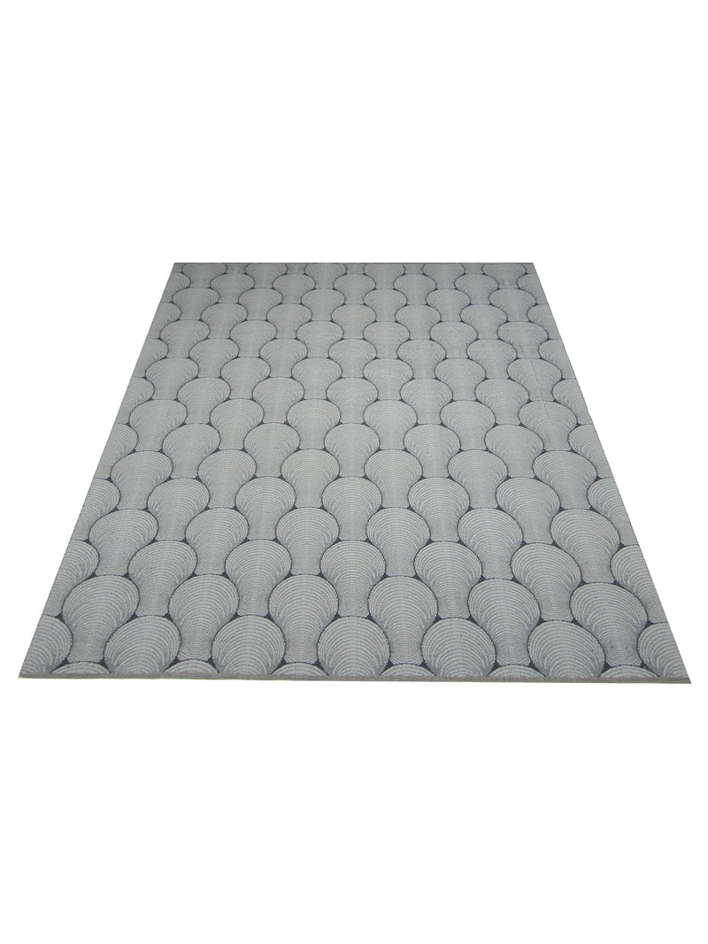 Pacific Meditarian RM-8 Lt.Grey Grey Modern Hand Knotted Rug