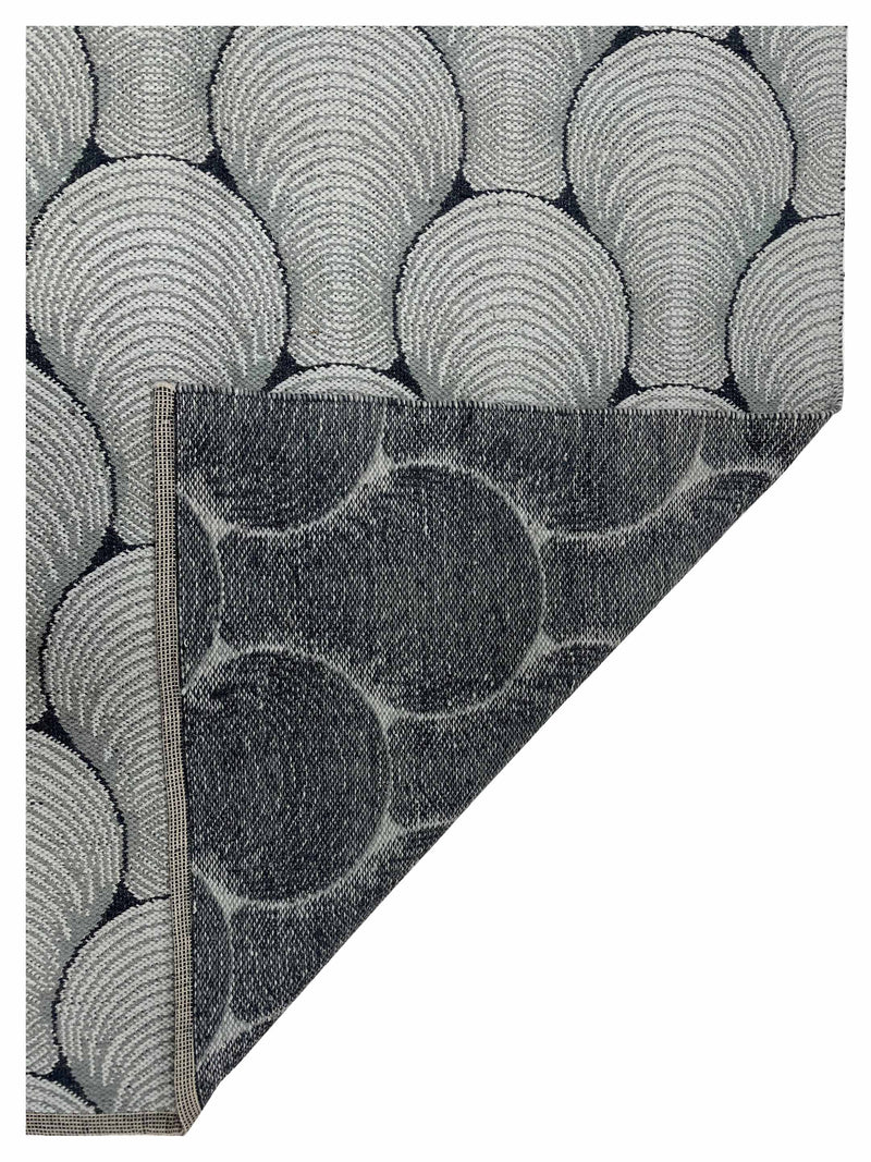Pacific Meditarian RM-8 Lt.Grey Grey Modern Hand Knotted Rug
