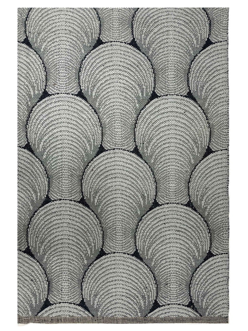 Pacific Meditarian RM-8 Lt.Grey Grey Modern Hand Knotted Rug