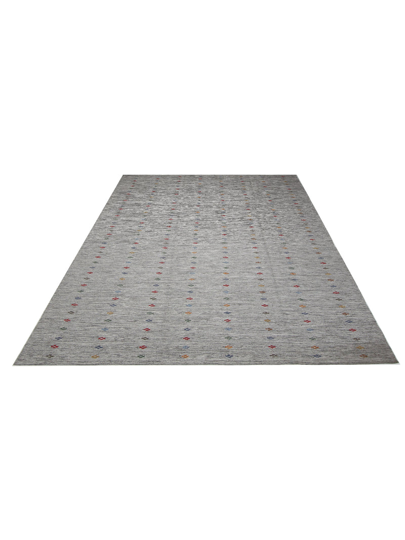 Pacific Meditarian RM-19 Grey Multi Modern Hand Knotted Rug