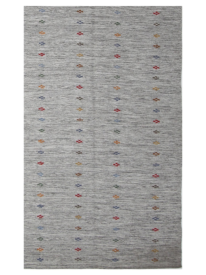 Pacific Meditarian RM-19 Grey Multi Modern Hand Knotted Rug