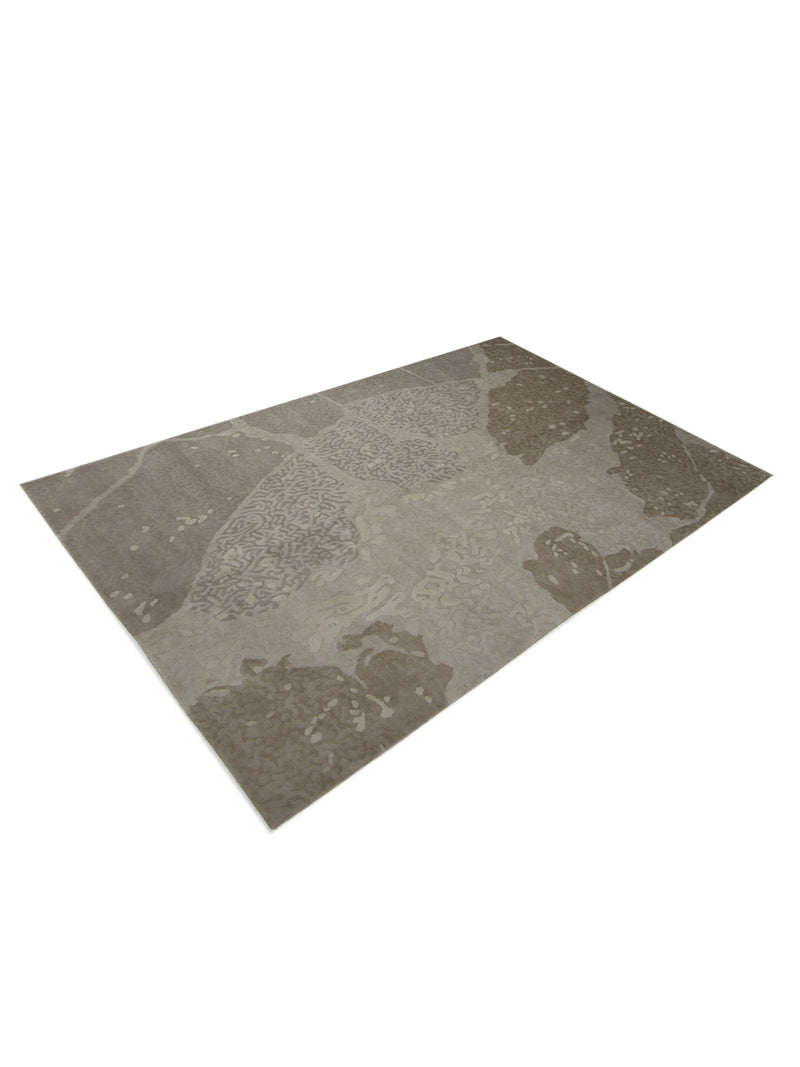 Pacific Nepoli RM-42 Latte Latte Modern Hand Knotted Rug