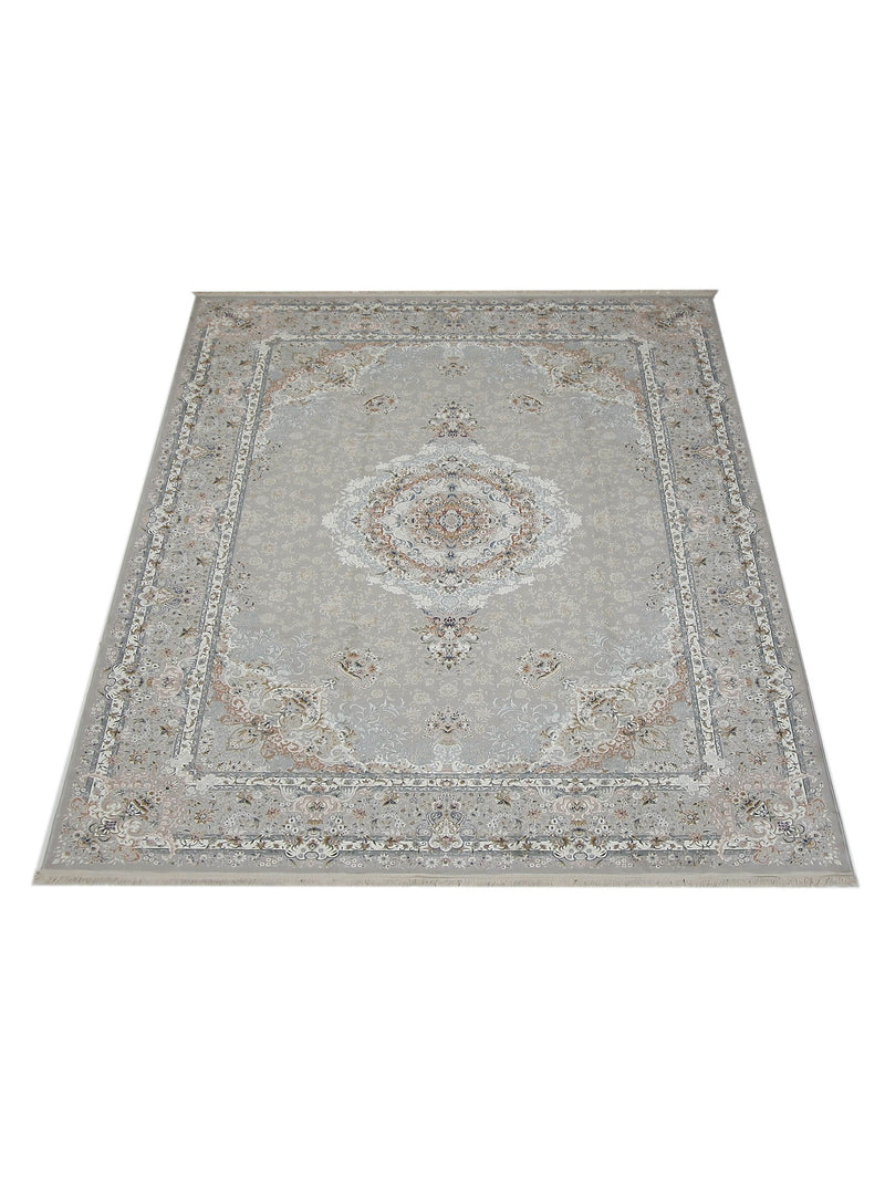 Aira Heirloom 42735 Grey Ivory Traditional Power Loom Rug