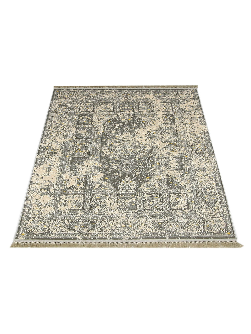 Aira Artisan Heirloom 42750 Ivory Grey Modern Hand Loom Rug