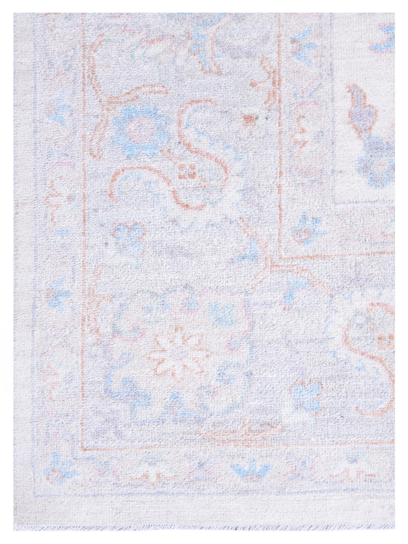 Pacific Ziegler 42779 Ivory Grey Transitional Hand Knotted Rug