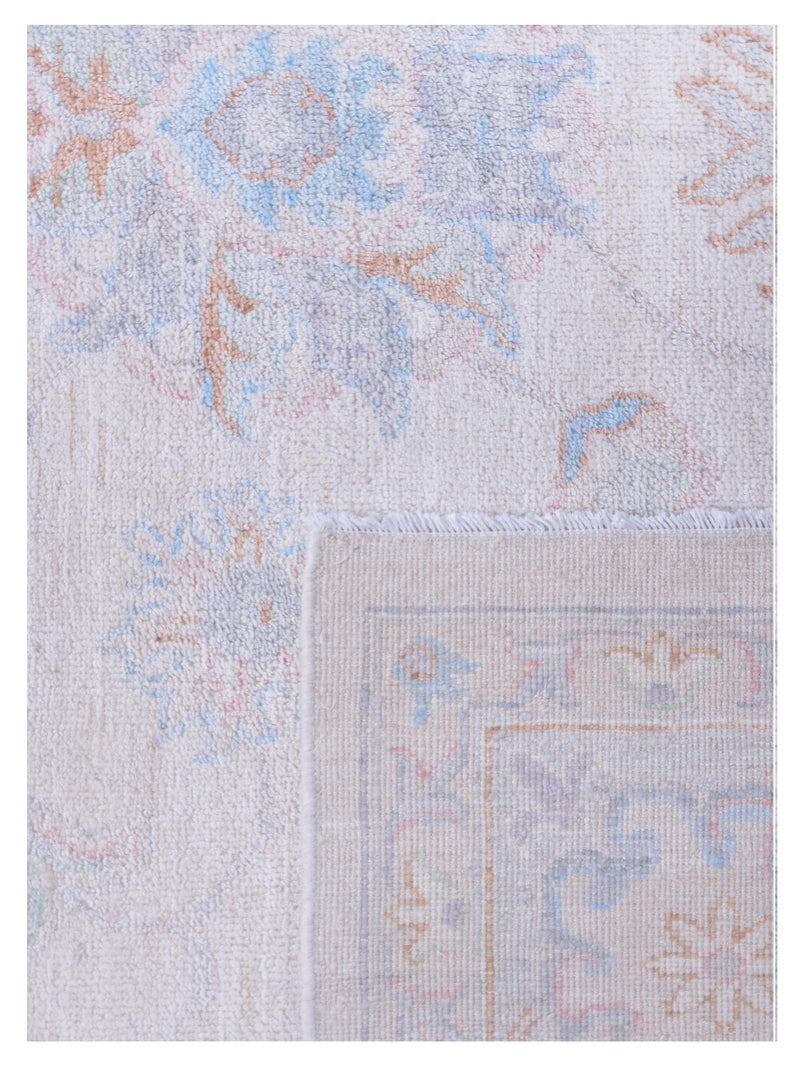 Pacific Ziegler 42779 Ivory Grey Transitional Hand Knotted Rug