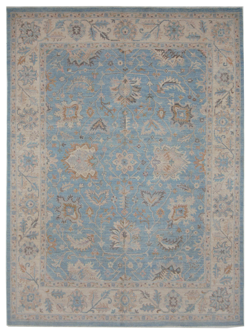 Pacific Ziegler Blue Ivory Transitional
