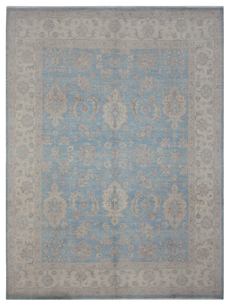 Pacific Ziegler Blue Ivory Transitional