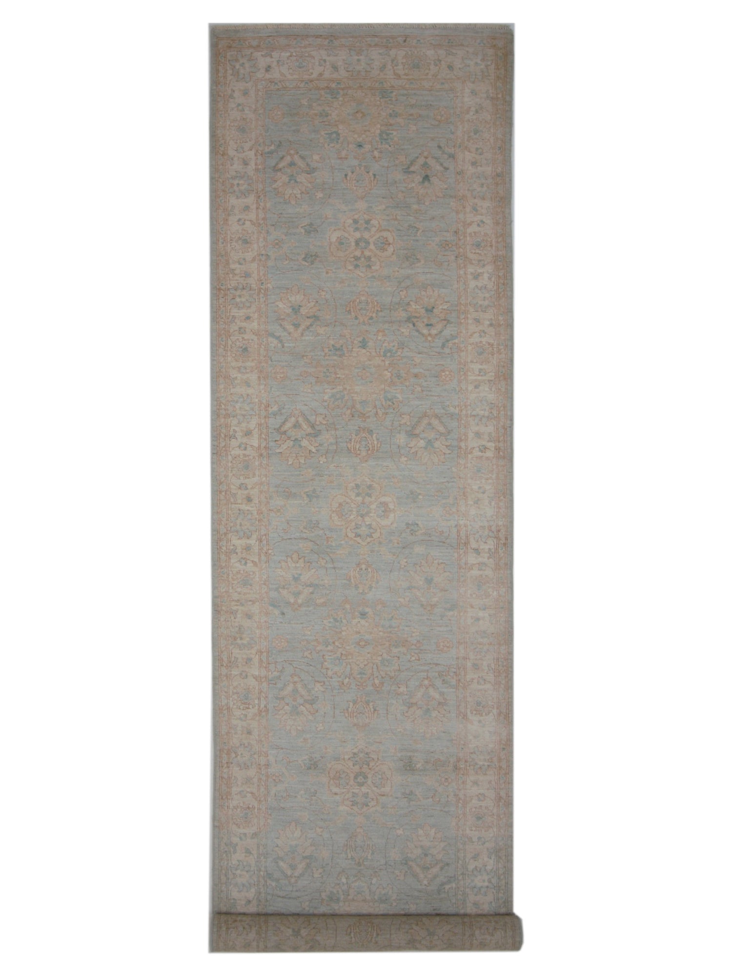 Pacific Ziegler Beige Teal Transitional