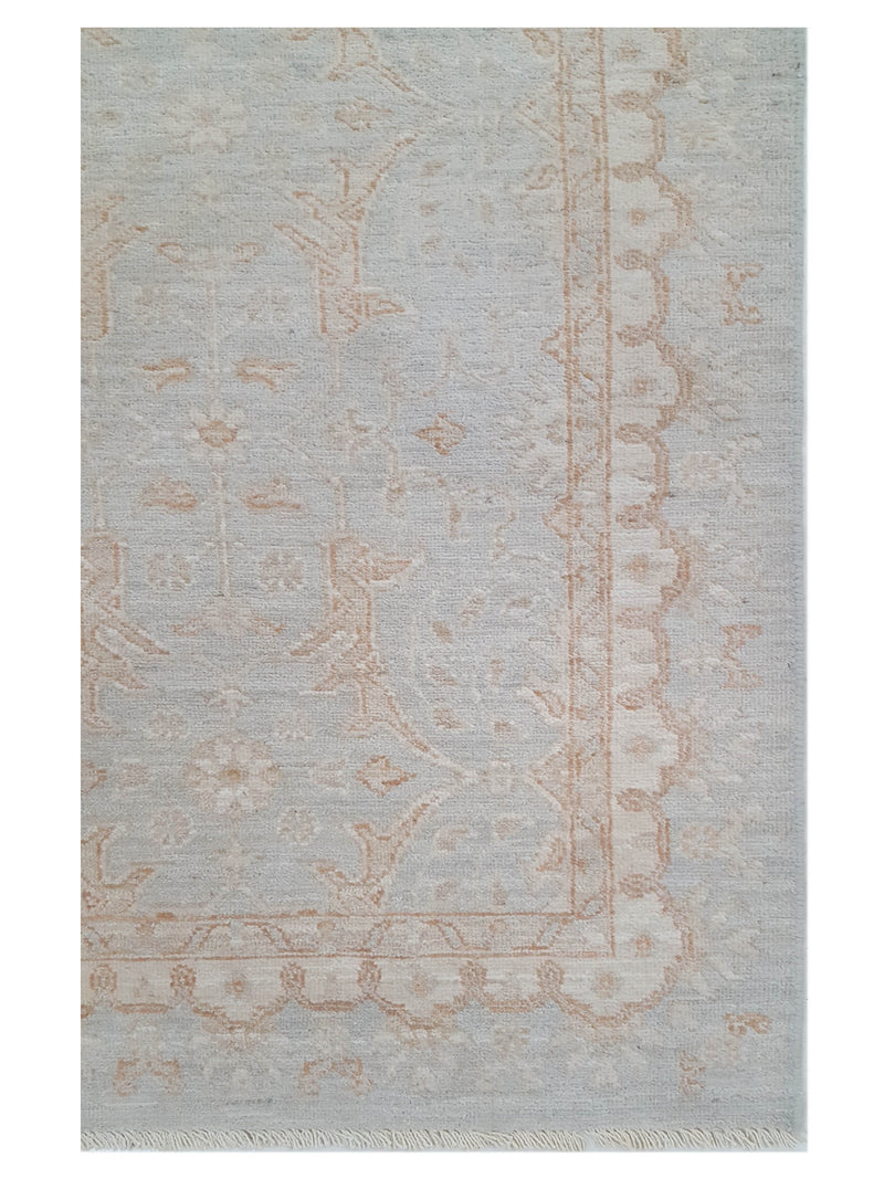 Pacific Ziegler 42876 Blue Blue Transitional Hand Knotted Rug