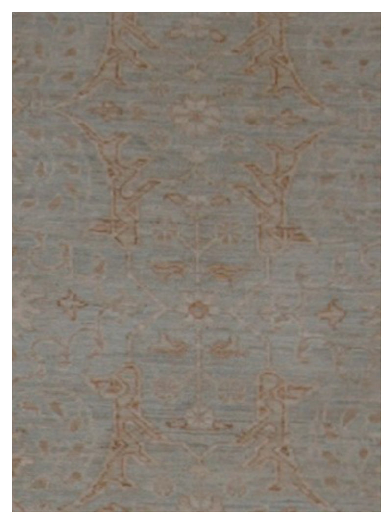 Pacific Ziegler 42876 Blue Blue Transitional Hand Knotted Rug
