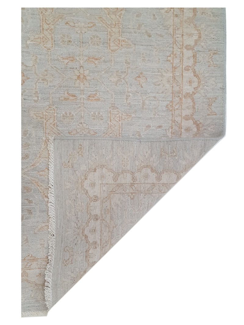 Pacific Ziegler 42876 Blue Blue Transitional Hand Knotted Rug