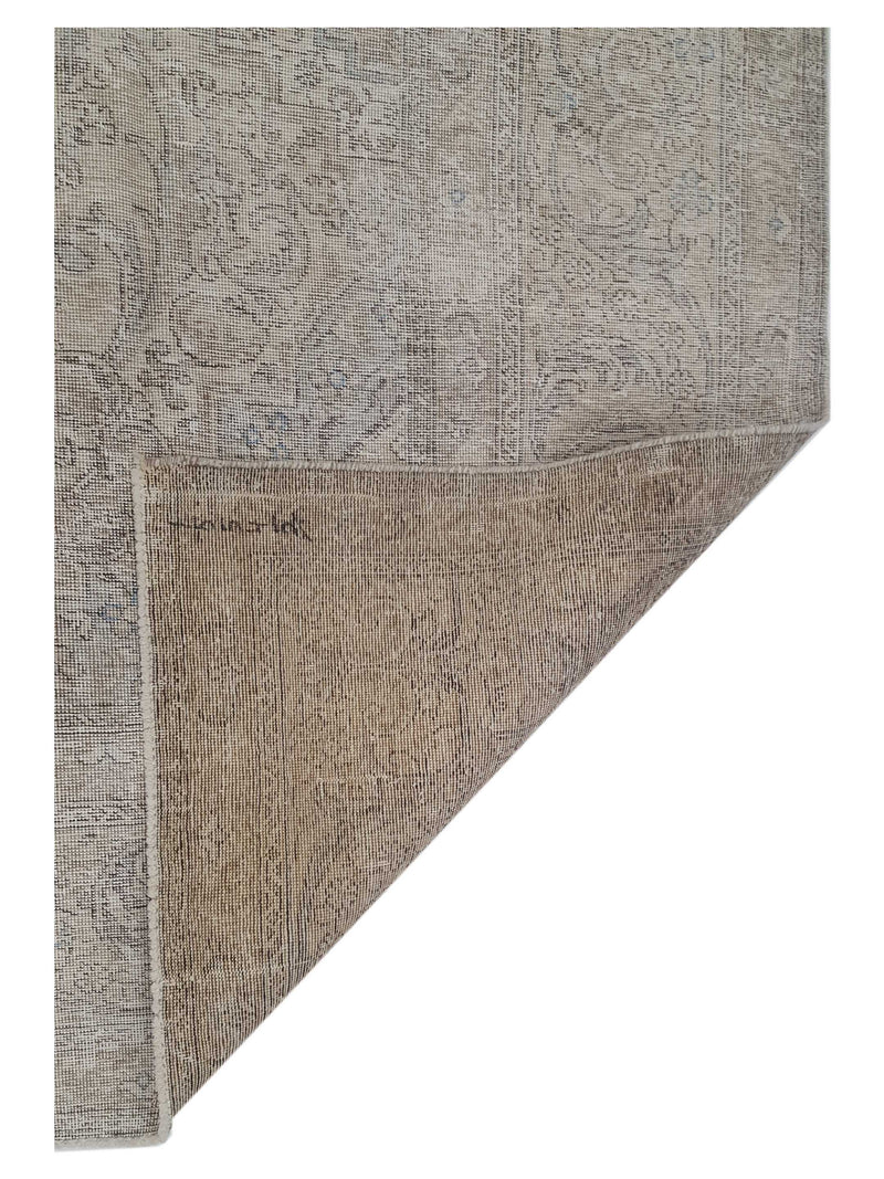 Pacific Vintage 42899 Beige Beige Vintage Hand Knotted Rug