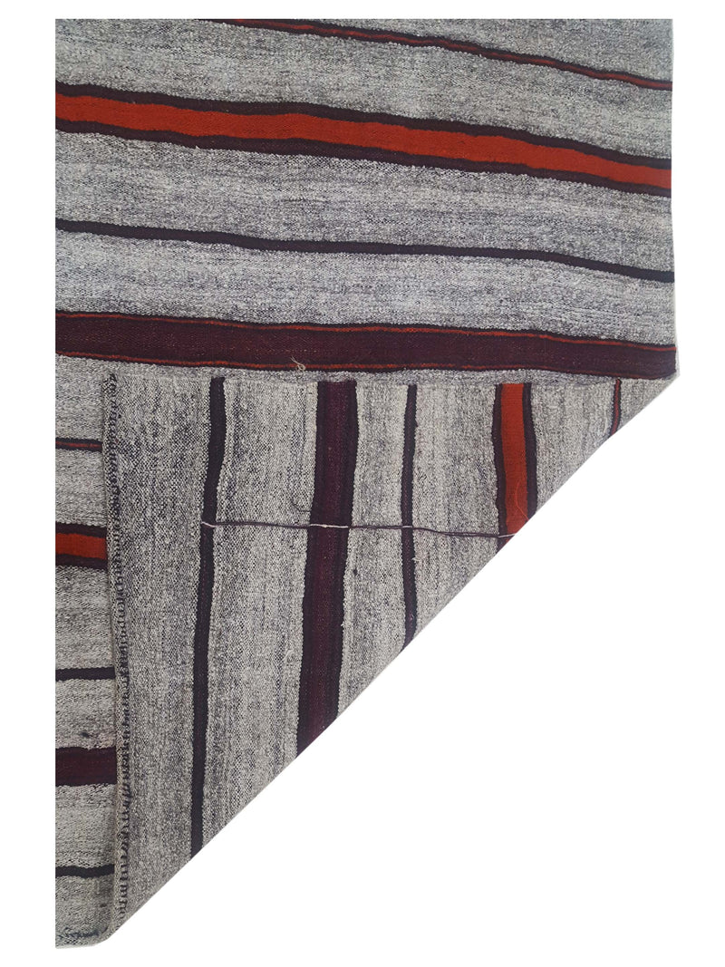 Pacific Galicia 42966 Grey Orange Transitional Flatweave Rug
