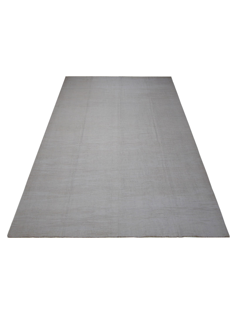 Pacific Menorca 42977 White White Transitional Flatweave Rug