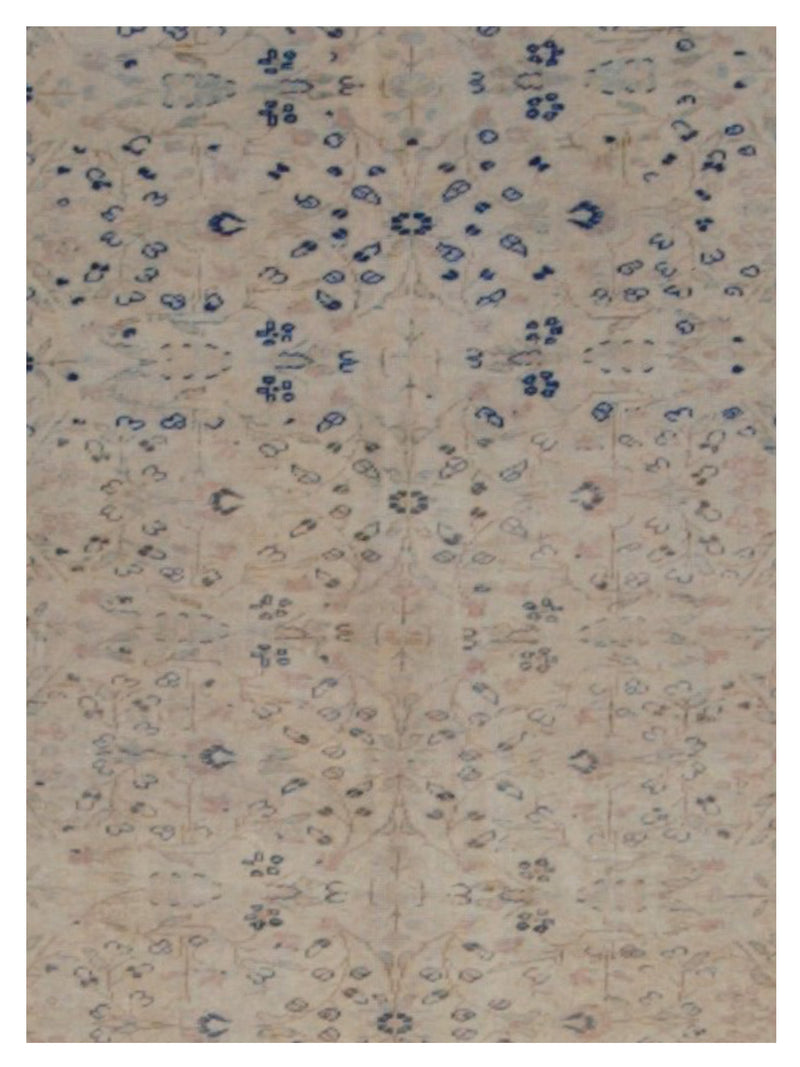 Pacific Kayseri 43008 Ivory Blue Traditional Hand Knotted Rug