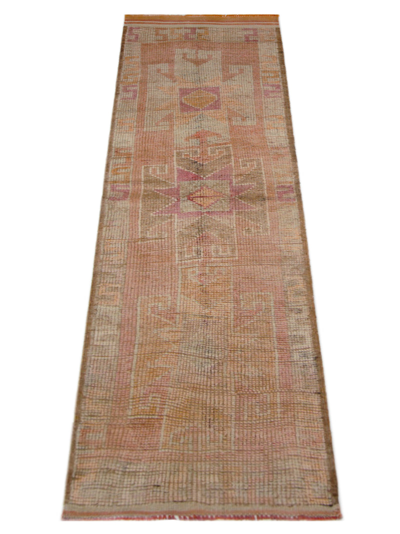 Pacific Kurdish 43051 Orange Gold Transitional Hand Knotted Rug