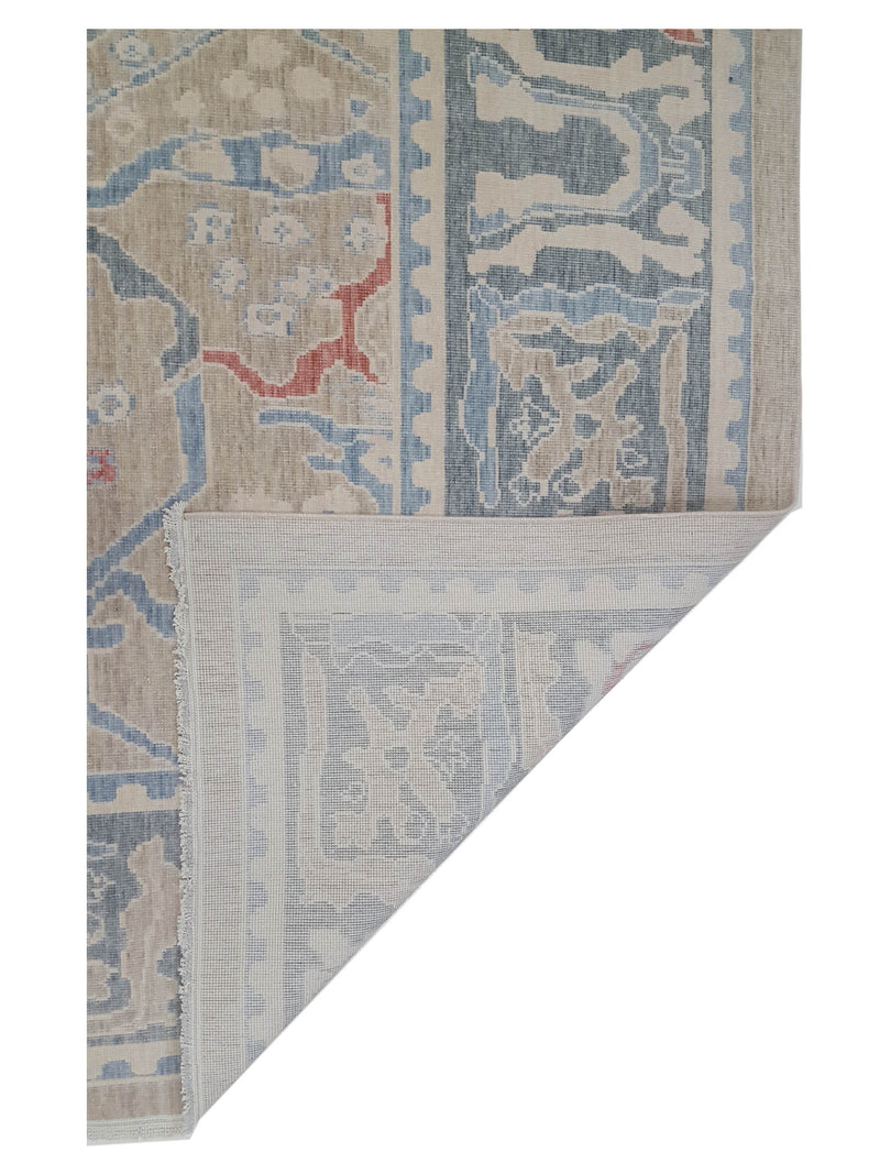 Pacific California 43056 Beige Grey Transitional Hand Finished Rugs