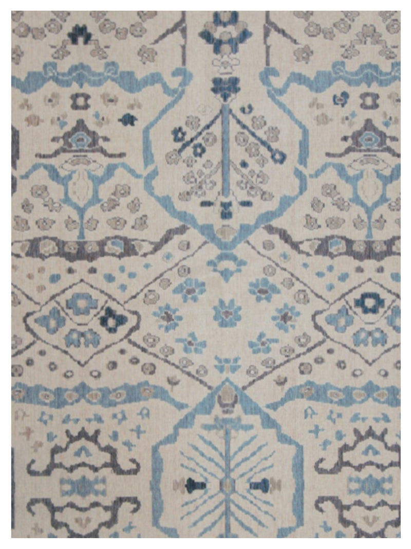 Pacific California 43057 Beige Grey Transitional Hand Finished Rugs