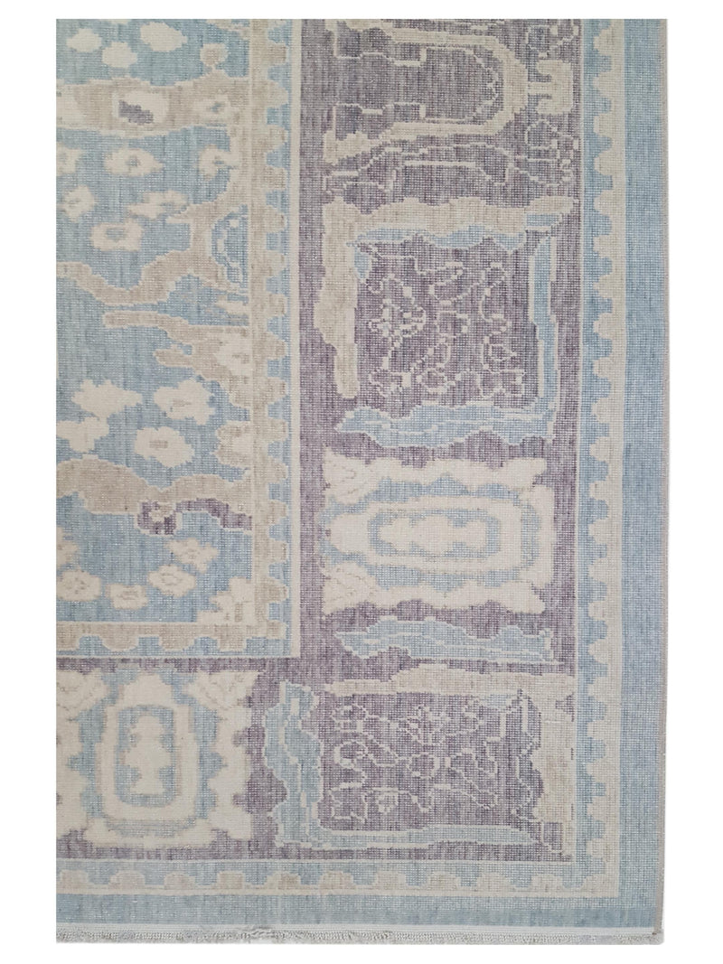 Pacific California 43058 Blue Amethyst Transitional Hand Finished Rugs