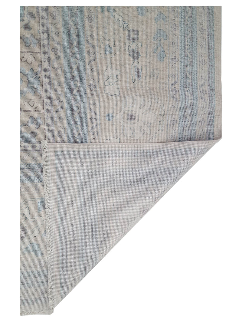 Pacific California 43078 Beige Grey Transitional Hand Finished Rugs