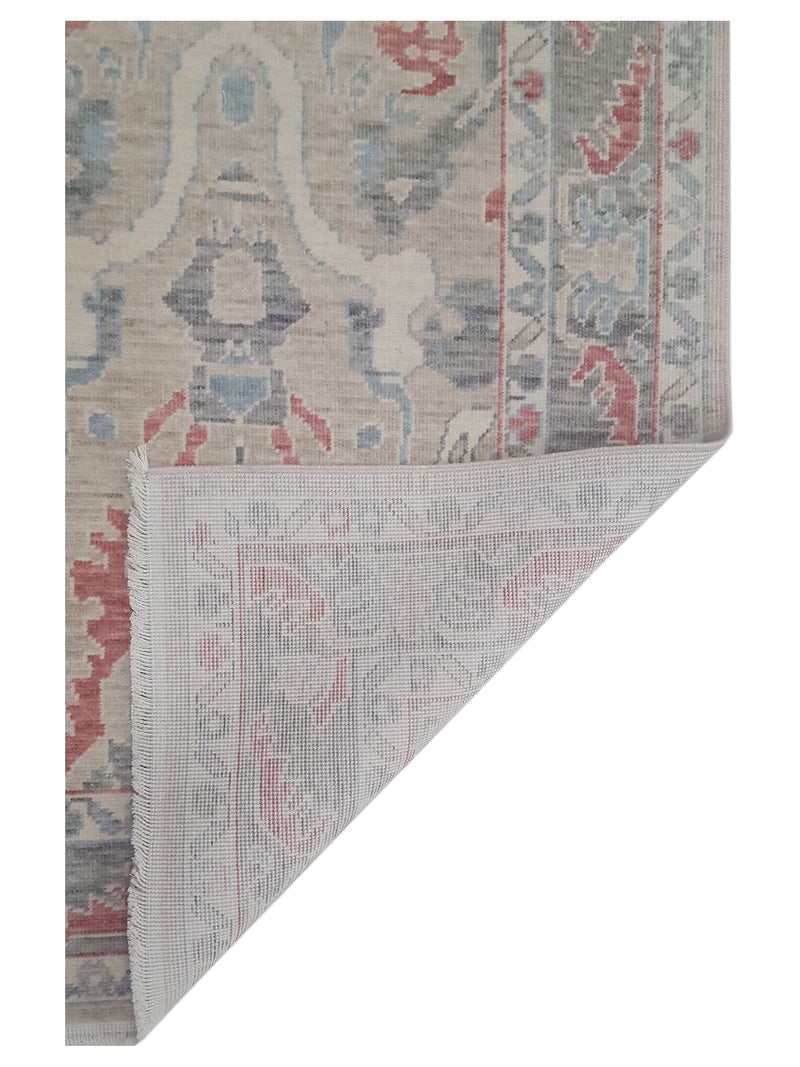 Pacific California 43093 Beige Grey Transitional Hand Finished Rugs